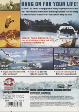 Wakeboarding Unleashed featuring Shaun Murray box cover back